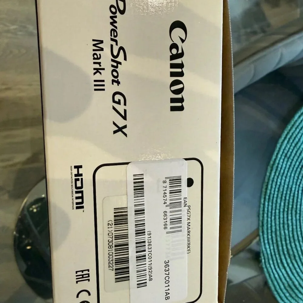 Canon PowerShot G7 X Mark III 20.1MP Digital Camera – Black